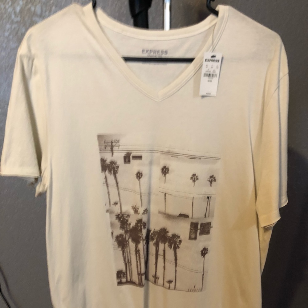Express v neck t shirt size medium
